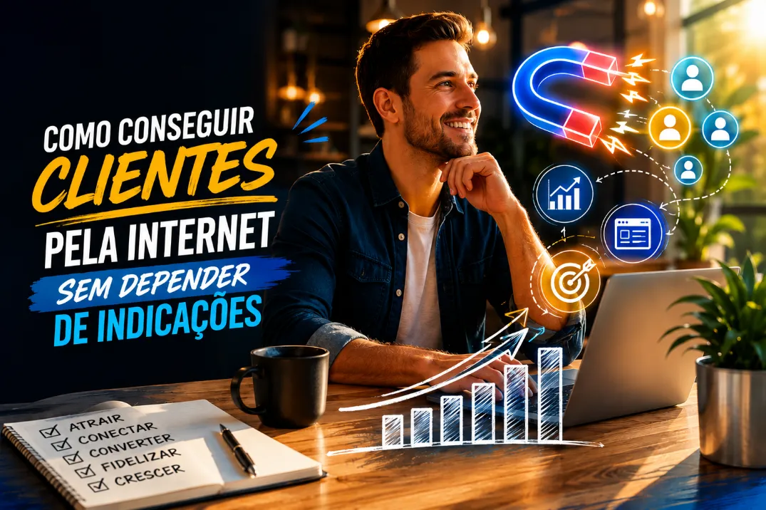Como conseguir clientes pela internet